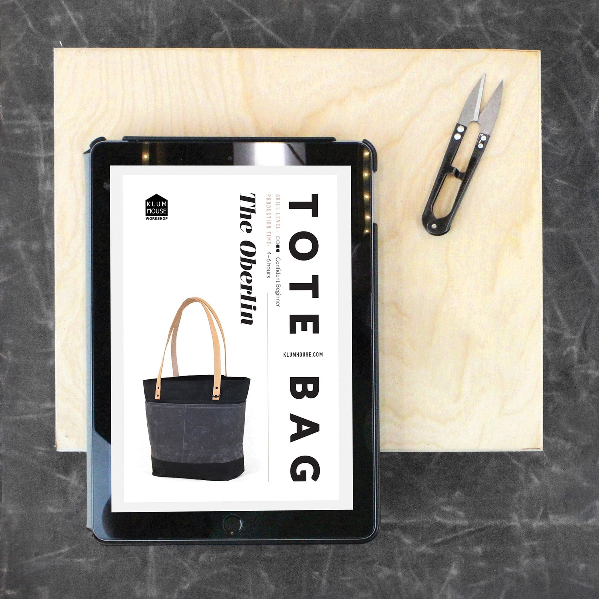 Oberlin Tote - Pattern - OBE - PDF - PAT - NO - EXPAN - Pattern - Klum-house